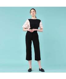 WunderGeist（ワンダーガイスト）の「アンバランス半袖Tシャツブラック（Tシャツ/カットソー）」