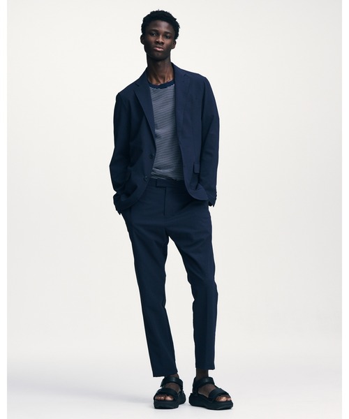 SOPHNET.（ソフネット）の「4WAY STRETCH SHIRRING SLIM-FIT SLACKS（スラックス・メンズ・ネイビー/ブラック/グレー・1/2/3/4/5）」の12枚目の写真