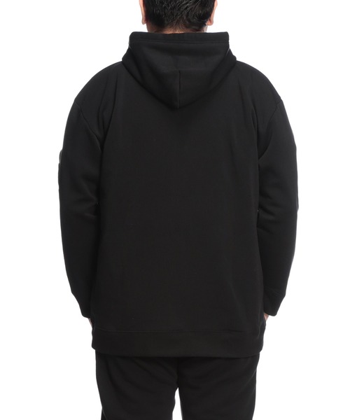 OUTDOOR PRODUCTS（アウトドアプロダクツ）の「OUTDOOR PRODUCTS (アウトドアプロダクツ) 裏起毛 フルジップ スウェット パーカー（パーカー・メンズ・ブラック/グレー・3L/4L）」の15枚目の写真