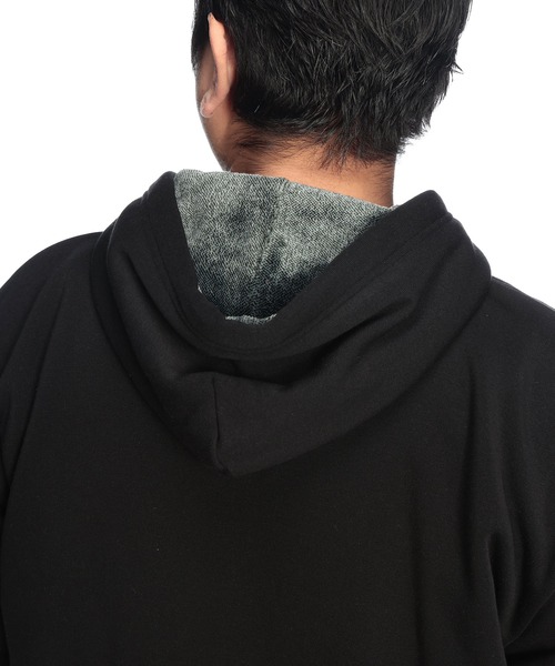 OUTDOOR PRODUCTS（アウトドアプロダクツ）の「OUTDOOR PRODUCTS (アウトドアプロダクツ) 裏起毛 フルジップ スウェット パーカー（パーカー・メンズ・ブラック/グレー・3L/4L）」の18枚目の写真