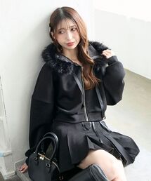 MAJESTIC LEGON | プリーツラメミニスカパン(スカート)