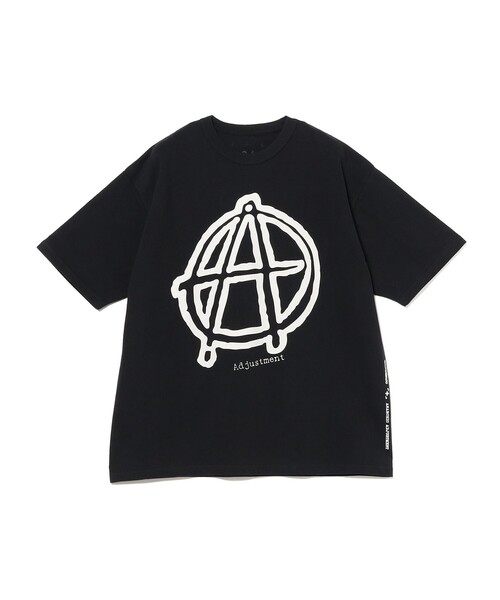 BEAMS T(ビームスティー)の「insane × ANARCHIC ADJUSTMENT / Short Sleeve T-shirt(Tシャツ/カットソー・メンズ・ブラック・S/M/L/XL)」の2枚目の写真