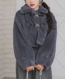 ems excite | FファーリボンバックルJK(その他アウター)