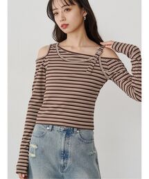 MURUA | アシメデザインベルトトップス(ニット/セーター)