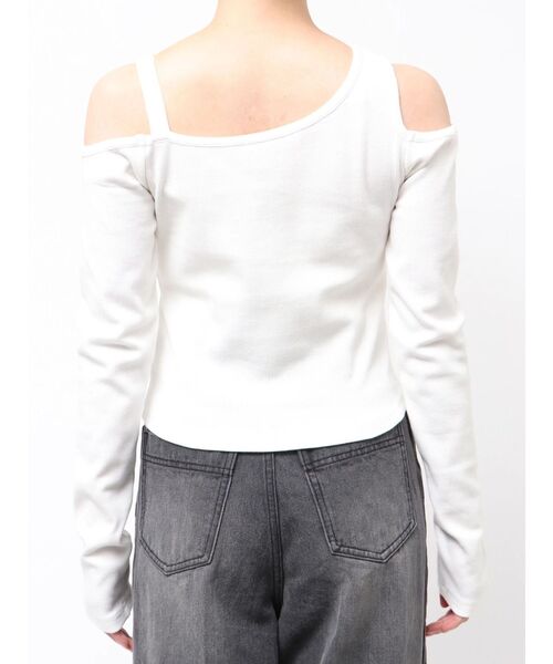 MURUA(ムルーア)の「アシメデザインベルトトップス(ニット/セーター・レディース・ブラック/ホワイト/レッド/その他1・FREE)」の15枚目の写真