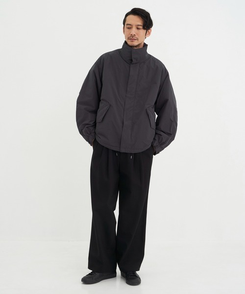 markaware(マーカウェア)の「【MARKAWARE/マーカウェア】TRIPLE PLEATED WIDE TROUSERS(スラックス・メンズ・ブラック/グレー/ネイビー・1/2/3)」の6枚目の写真