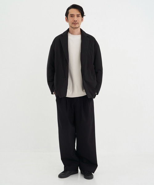 MARKAWARE/マーカウェア】TRIPLE PLEATED WIDE TROUSERS（スラックス