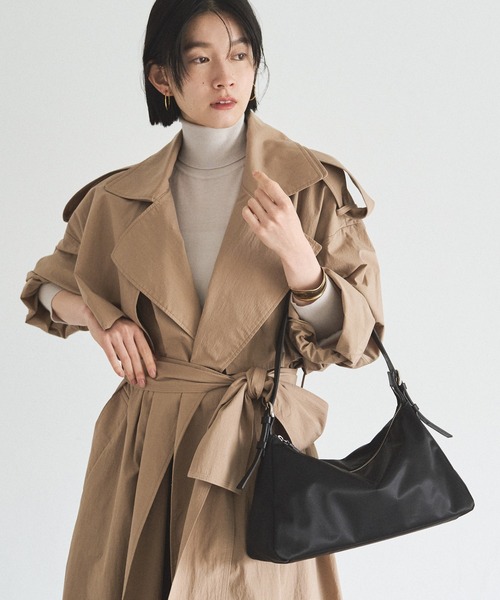 russet(ラシット)の「ナイロンジャガード2WAYショルダーバッグ(SF-274)(ショルダーバッグ・レディース・ブラウン系その他/ブラック/モカ・FREE)」の4枚目の写真