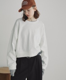 Auntie Rosa Holiday | クロップドスウェットプルオーバー(スウェット)