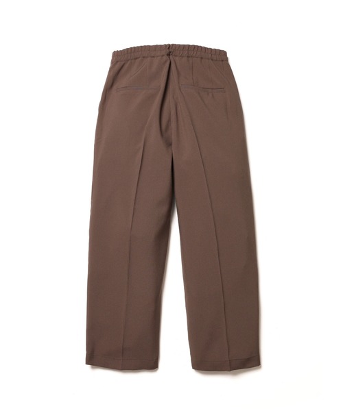MR.OLIVE(ミスターオリーブ)の「TROPICAL POPLIN / 2TACK WIDE EASY PANTS /M261121(スラックス・メンズ・ブラック/ブラウン・SMALL/MEDIUM/LARGE)」の7枚目の写真