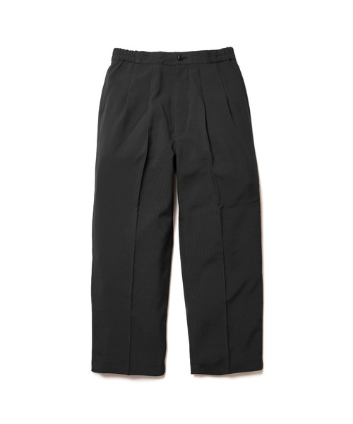 MR.OLIVE(ミスターオリーブ)の「TROPICAL POPLIN / 2TACK WIDE EASY PANTS /M261121(スラックス・メンズ・ブラック/ブラウン・SMALL/MEDIUM/LARGE)」の8枚目の写真