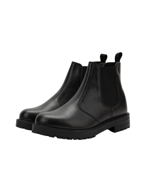 DIFFERSHOE(ディファーシュー)の「ソフトレザーシークレットチェルシーブーツ7CM(ブーツ・メンズ・ブラック・FREE)」の3枚目の写真