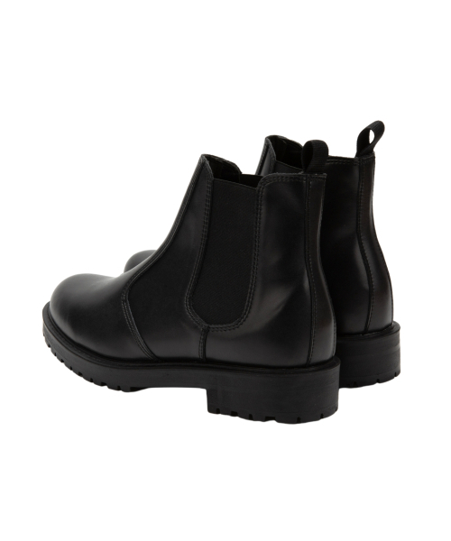 DIFFERSHOE(ディファーシュー)の「ソフトレザーシークレットチェルシーブーツ7CM(ブーツ・メンズ・ブラック・FREE)」の5枚目の写真