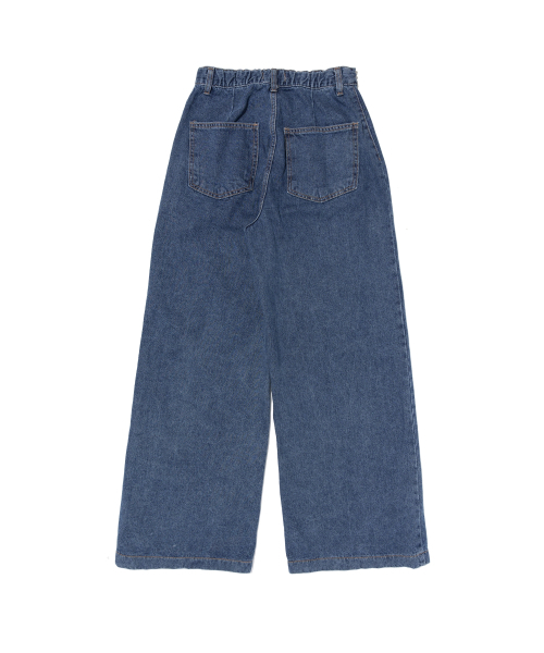 ROIDESROIS（ロワデロワ）の「エイラインヒドンバンディングポケットデニムパンツ（濃紺）（デニムパンツ・レディース・その他・S/M/L）」の7枚目の写真