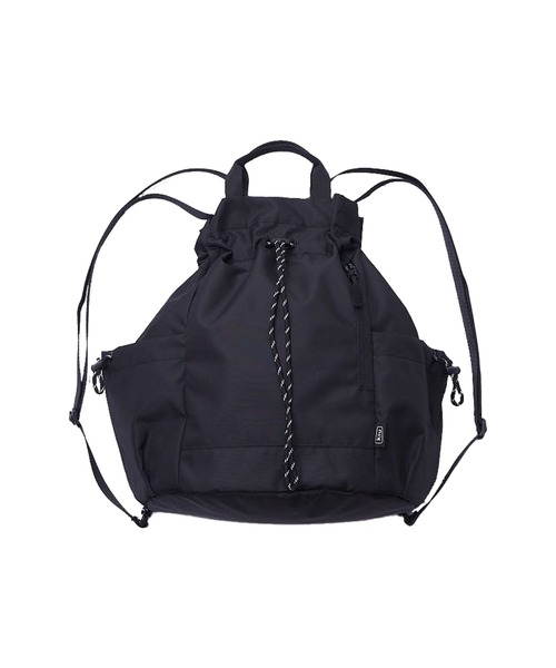 KiU（キウ）の「マルチウェイ 3WAYドローストリング リュック＆トート＆ショルダーバッグ(11L)（バックパック/リュック・レディース・アニマル/ブラック/ベージュ系その他/ブルー系その他・FREE）」の14枚目の写真