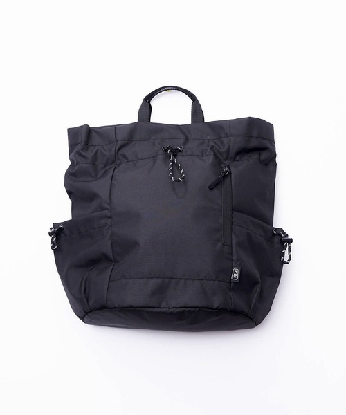 KiU（キウ）の「マルチウェイ 3WAYドローストリング リュック＆トート＆ショルダーバッグ(11L)（バックパック/リュック・レディース・アニマル/ブラック/ベージュ系その他/ブルー系その他・FREE）」の7枚目の写真