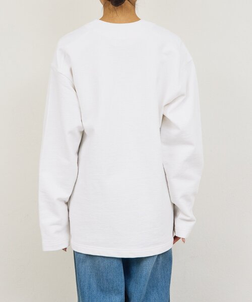 GALLARDAGALANTE（ガリャルダガランテ）の「【PEAS】スウェットカーディガン（カーディガン/ボレロ・レディース・ホワイト/アイボリー・FREE）」の14枚目の写真