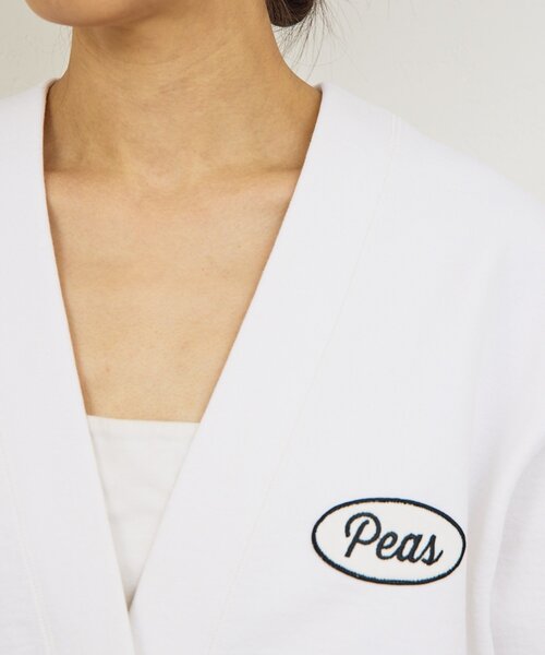 GALLARDAGALANTE（ガリャルダガランテ）の「【PEAS】スウェットカーディガン（カーディガン/ボレロ・レディース・ホワイト/アイボリー・FREE）」の15枚目の写真