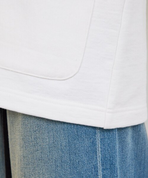 GALLARDAGALANTE（ガリャルダガランテ）の「【PEAS】スウェットカーディガン（カーディガン/ボレロ・レディース・ホワイト/アイボリー・FREE）」の17枚目の写真