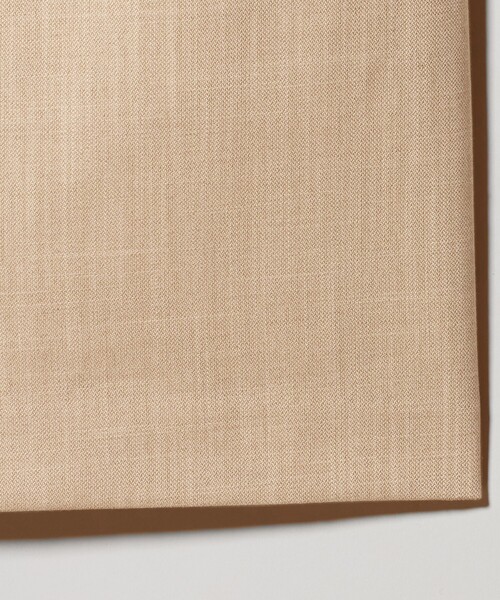 green label relaxing（グリーンレーベルリラクシング）の「［size SHORTあり］リネンライク キーネック ジャンパースカート（ジャンパースカート・レディース・ブラック/ベージュ/ライトグレー・SHORT/FREE）」の21枚目の写真