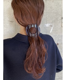 LOWRYS FARM | ラウンドバンスクリップ 640800(バレッタ/ヘアクリップ)