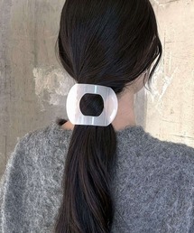 LOWRYS FARM（ローリーズファーム）の「ラウンドバンスクリップ 640800（バレッタ/ヘアクリップ）」