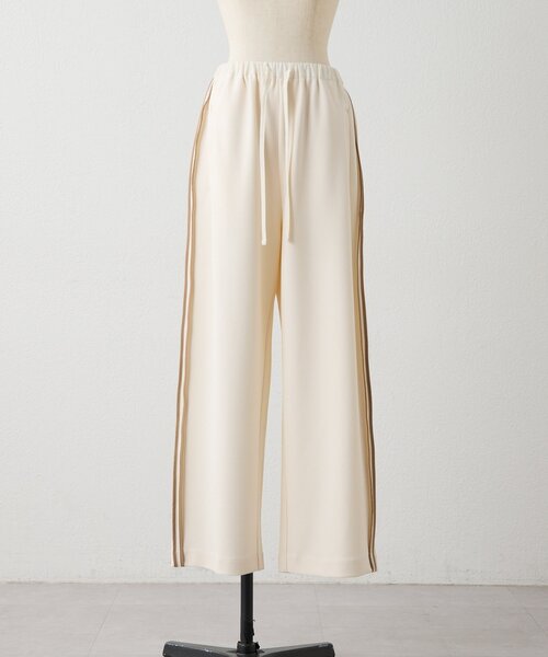 ear PAPILLONNER(イアパピヨネ)の「ダブルラインパンツ【SUM1 STYLE】(その他パンツ・レディース・アイボリー/ブラック・FREE)」の16枚目の写真