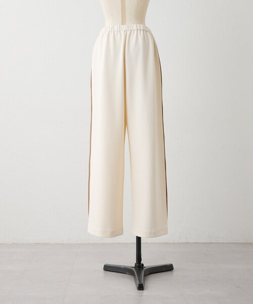 ear PAPILLONNER(イアパピヨネ)の「ダブルラインパンツ【SUM1 STYLE】(その他パンツ・レディース・アイボリー/ブラック・FREE)」の18枚目の写真
