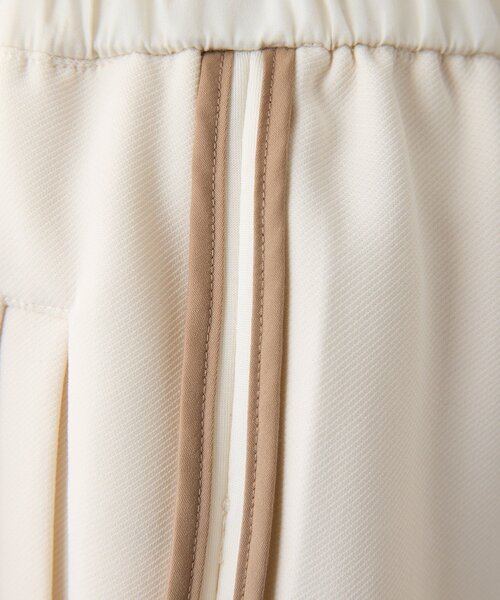 ear PAPILLONNER(イアパピヨネ)の「ダブルラインパンツ【SUM1 STYLE】(その他パンツ・レディース・アイボリー/ブラック・FREE)」の21枚目の写真