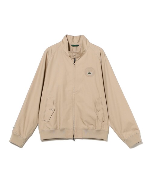 LACOSTE（ラコステ）の「【別注】LACOSTE / スタンドカラー ブルゾン（ブルゾン・メンズ・ベージュ/ネイビー・48/50/52/54）」の3枚目の写真