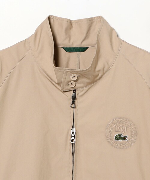 LACOSTE（ラコステ）の「【別注】LACOSTE / スタンドカラー ブルゾン（ブルゾン・メンズ・ベージュ/ネイビー・48/50/52/54）」の4枚目の写真