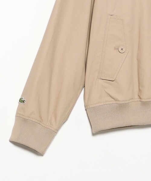 LACOSTE（ラコステ）の「【別注】LACOSTE / スタンドカラー ブルゾン（ブルゾン・メンズ・ベージュ/ネイビー・48/50/52/54）」の6枚目の写真