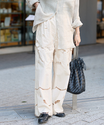 JOURNAL STANDARD | フラワーエンブロイダリースカラップパンツ(その他パンツ)