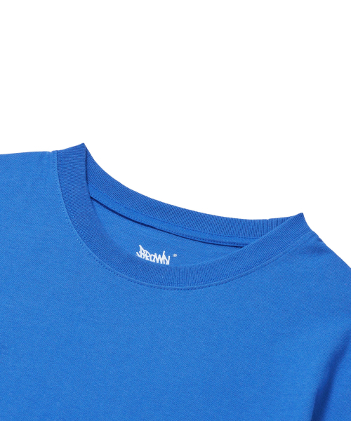 BROWNBREATH(ブラウンブレス)の「TAG TEE - BLUE(Tシャツ/カットソー・レディース・その他・S/M/L/XL)」の4枚目の写真