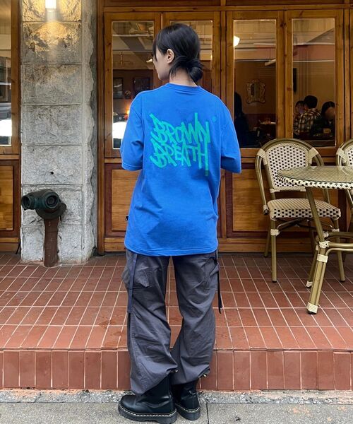 BROWNBREATH(ブラウンブレス)の「TAG TEE - BLUE(Tシャツ/カットソー・レディース・その他・S/M/L/XL)」の9枚目の写真