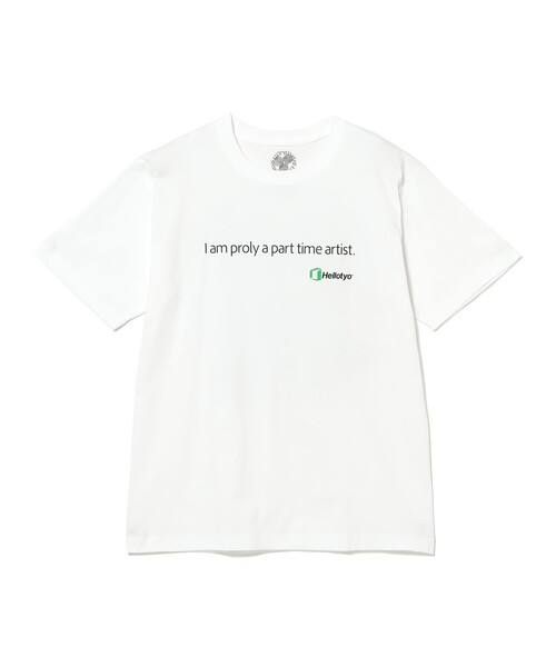 SAYHELLO(セイハロー)の「SAYHELLO / Probably Tee(Tシャツ/カットソー・メンズ・ホワイト・XL/L/M)」の1枚目の写真
