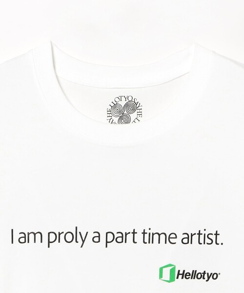 SAYHELLO(セイハロー)の「SAYHELLO / Probably Tee(Tシャツ/カットソー・メンズ・ホワイト・XL/L/M)」の6枚目の写真