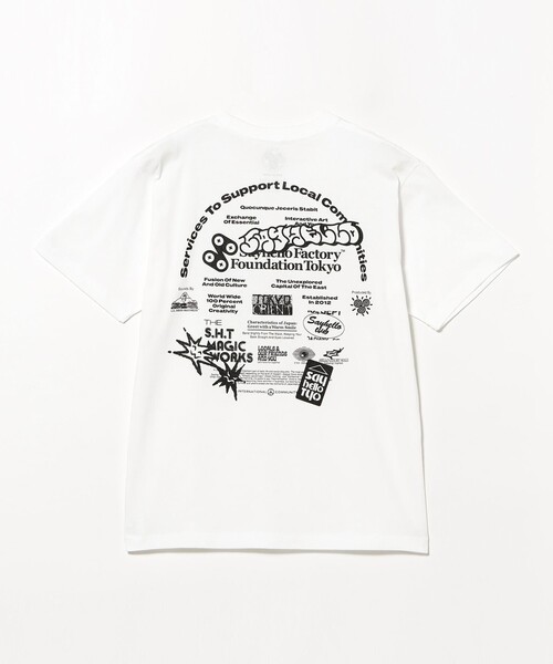 SAYHELLO(セイハロー)の「SAYHELLO / Probably Tee(Tシャツ/カットソー・メンズ・ホワイト・XL/L/M)」の5枚目の写真