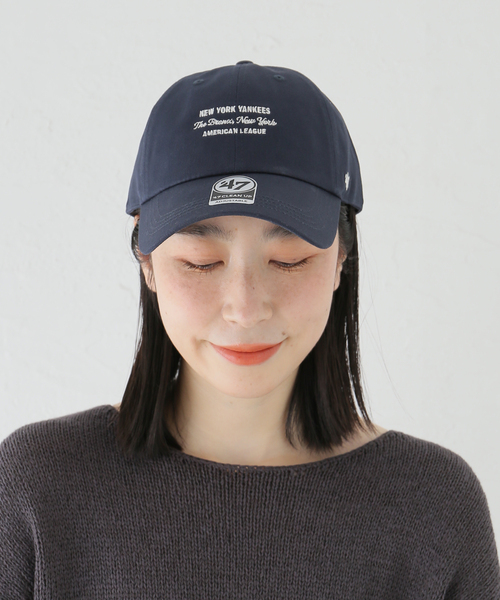 FRAMeWORK（フレームワーク）の「'47 NEW YORK YANKEES CONTEMPORARY BASICS キャップ（キャップ・レディース・ネイビー・FREE）」の14枚目の写真