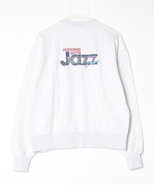 THE SHINZONE（ザ　シンゾーン）の「JAZZ GROOVE SWEATSHIRT 26SMSCU10（Tシャツ/カットソー・レディース・グレー/ネイビー・FREE）」の4枚目の写真