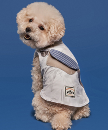 DOGI（ドッグアイ）の「犬用夏服 クーリングポケットクールパックT グレー（ペットウェア）」