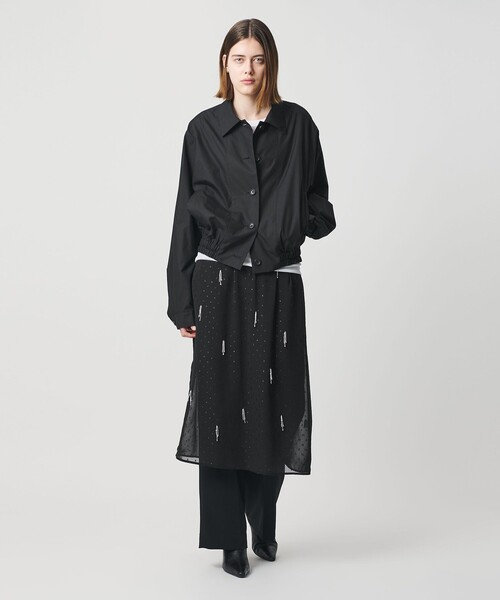 AEWEN MATOPH（イウエン マトフ）の「＜AEWEN MATOPH＞シアービーズフリンジスカート（スカート・レディース・ブラック/ライム・FREE）」の10枚目の写真