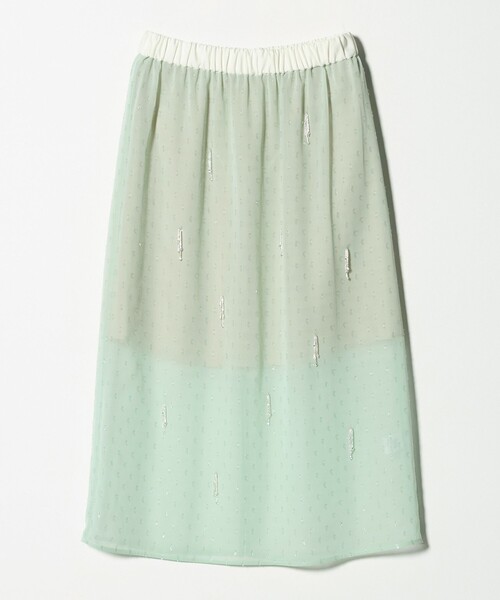 AEWEN MATOPH（イウエン マトフ）の「＜AEWEN MATOPH＞シアービーズフリンジスカート（スカート・レディース・ブラック/ライム・FREE）」の15枚目の写真