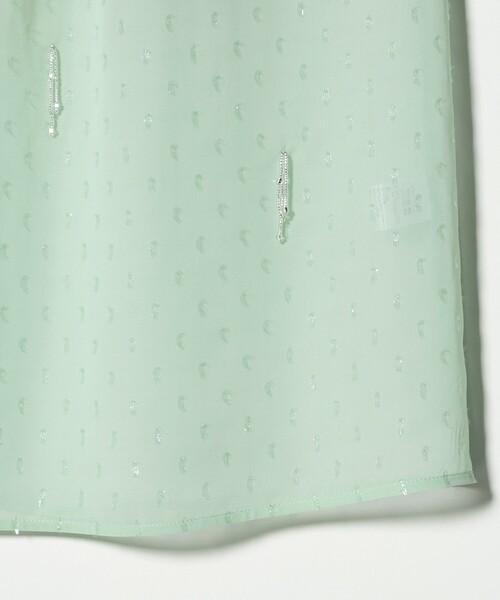 AEWEN MATOPH（イウエン マトフ）の「＜AEWEN MATOPH＞シアービーズフリンジスカート（スカート・レディース・ブラック/ライム・FREE）」の19枚目の写真