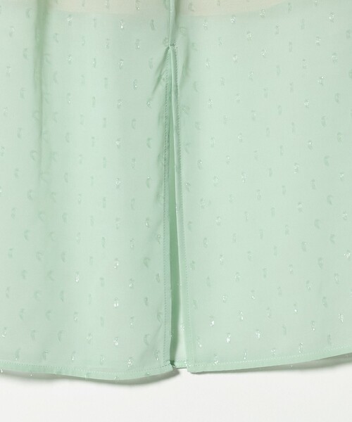 AEWEN MATOPH（イウエン マトフ）の「＜AEWEN MATOPH＞シアービーズフリンジスカート（スカート・レディース・ブラック/ライム・FREE）」の20枚目の写真