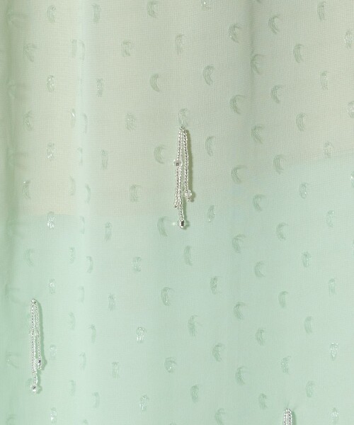 AEWEN MATOPH（イウエン マトフ）の「＜AEWEN MATOPH＞シアービーズフリンジスカート（スカート・レディース・ブラック/ライム・FREE）」の22枚目の写真