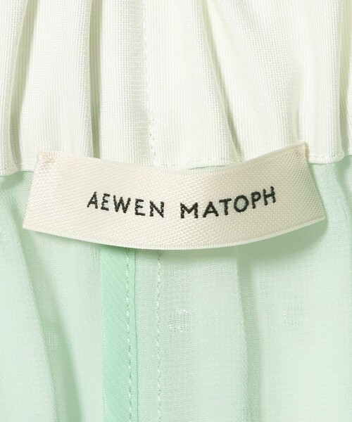 AEWEN MATOPH（イウエン マトフ）の「＜AEWEN MATOPH＞シアービーズフリンジスカート（スカート・レディース・ブラック/ライム・FREE）」の19枚目の写真