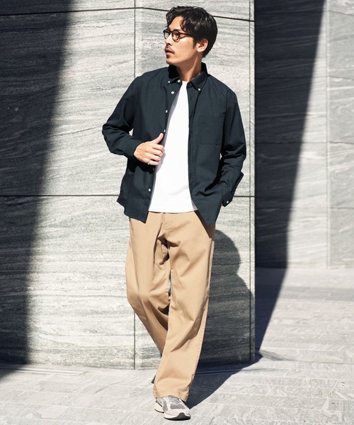 jiggys shop(ジギーズショップ)の「ボタンダウン オックスシャツ(シャツ/ブラウス・メンズ・ホワイト/ネイビー/サックスブルー・MEDIUM/LARGE/X-LARGE)」の13枚目の写真
