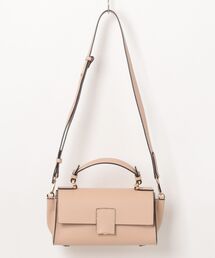 【LORIS TELLA】フラップ横長ショルダーバッグ