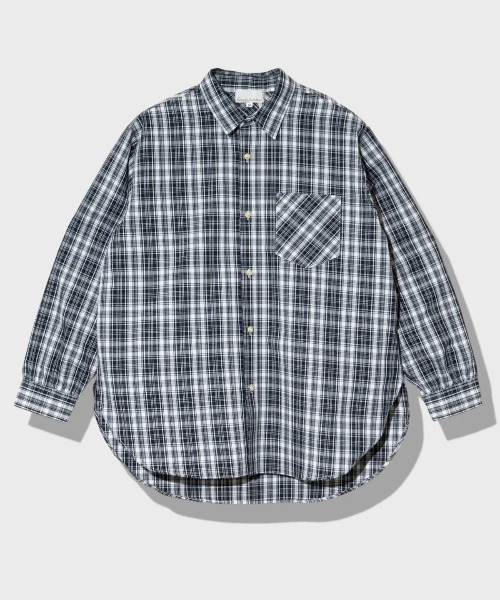 Universal Style Wear(ユニバーサルスタイルウェア)の「Universal Style Wear/ユニバーサル スタイル ウェア Plaid shirt(シャツ/ブラウス・メンズ・ブラック/グレー/ブラウン・LARGE/X-LARGE)」の1枚目の写真